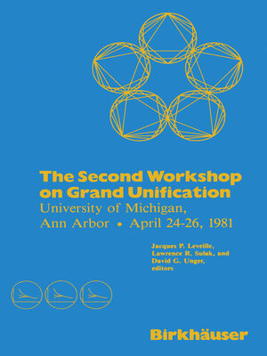 cover image of The Second Workshop on Grand Unification